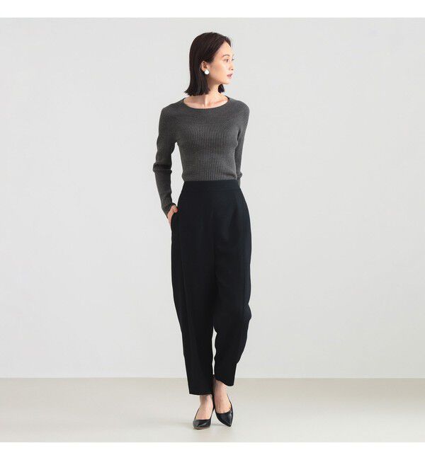 Demi-Luxe BEAMS 「ホールガーメント リブ プルオーバー」|ニット・セーター|