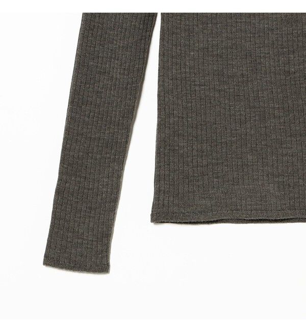 Demi-Luxe BEAMS 「ホールガーメント リブ プルオーバー」|ニット・セーター|