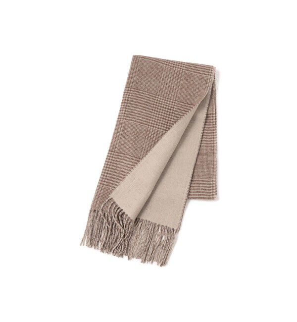 Demi-Luxe BEAMS 「グレンチェック アルパカ リバーシブル ストール」|ストール|