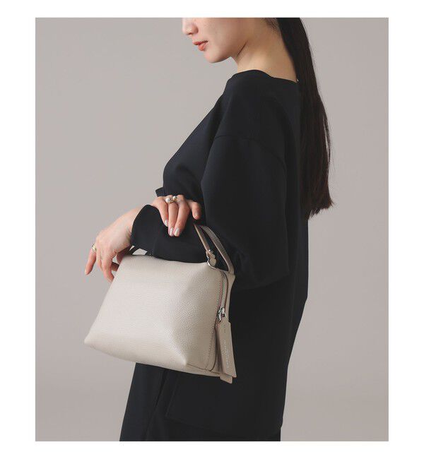 Demi-Luxe BEAMS 「GIANNI CHIARINI / ALIFA レザーショルダーバッグ M」|トートバッグ|