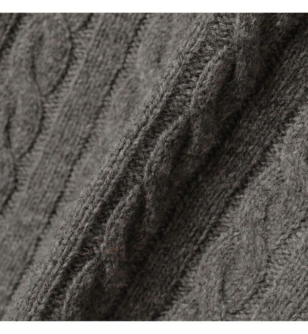 BEAMS PLUS「5ゲージ ケーブル クルーネック」|ニット・セーター|