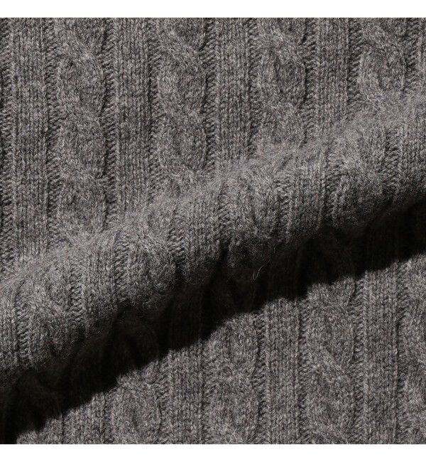 BEAMS PLUS「5ゲージ ケーブル クルーネック」|ニット・セーター|