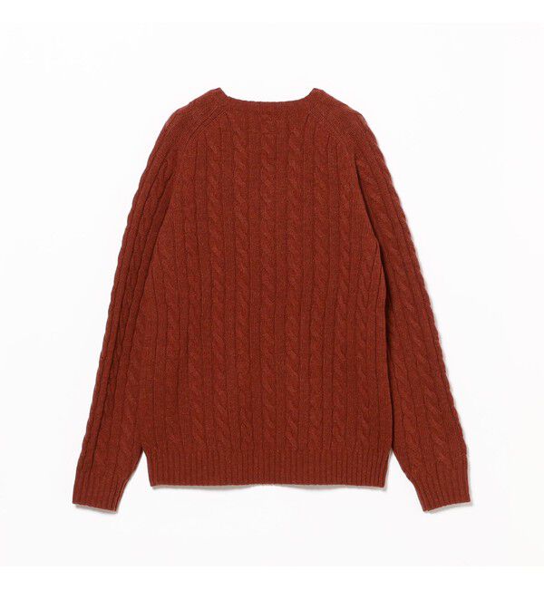 BEAMS PLUS「5ゲージ ケーブル クルーネック」|ニット・セーター|
