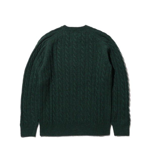 BEAMS PLUS「5ゲージ ケーブル クルーネック」|ニット・セーター|