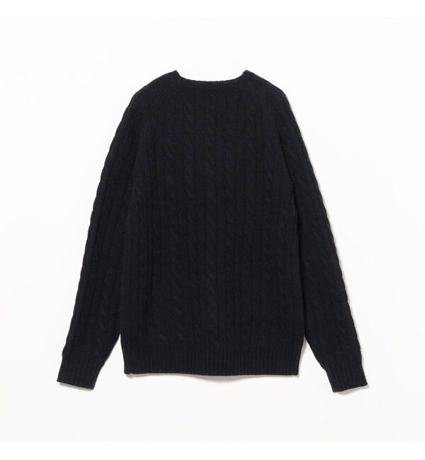 BEAMS PLUS「5ゲージ ケーブル クルーネック」|ニット・セーター|