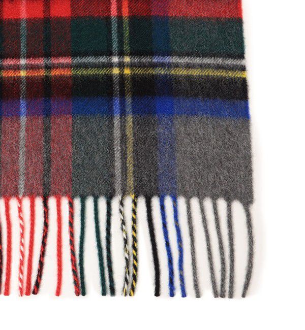 SHIPS for women「JOHNSTONS:カシミヤチェックストール 190*70」|ストール|