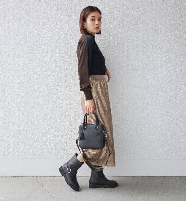 SHIPS for women「レザー エンジニア ブーツ ◇」|ショートブーツ|