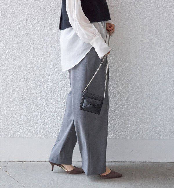 SHIPS for women「〈手洗い可能〉2タック トラウザー パンツ」|その他|