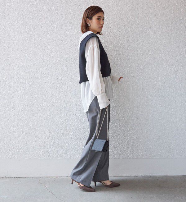 SHIPS for women「〈手洗い可能〉2タック トラウザー パンツ」|その他|