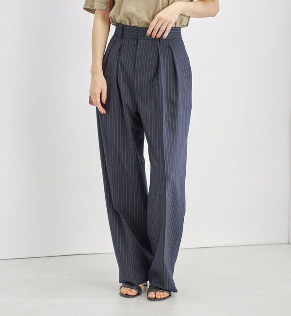 SHIPS for women「〈手洗い可能〉2タック トラウザー パンツ」|その他|