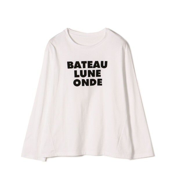 SHIPS for women「ローズ ペトール ロング スリーブ プリント TEE」|Tシャツ・カットソー|