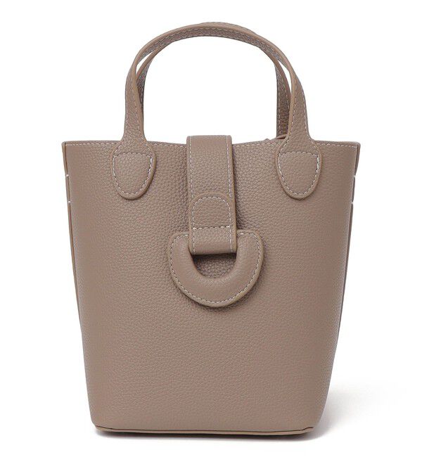 SHIPS for women「ミニ キューブ トート」|ショルダー・メッセンジャー|ベージュ系