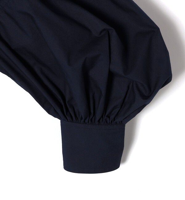 SHIPS for women「【SHIPS別注】Nell:〈手洗い可能〉ギャザー スリーブ ブラウス」|シャツ・ブラウス|