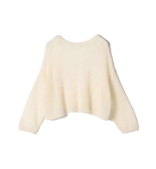 SHIPS for women「モヘヤ メッシュ プルオーバー」|ニット・セーター|