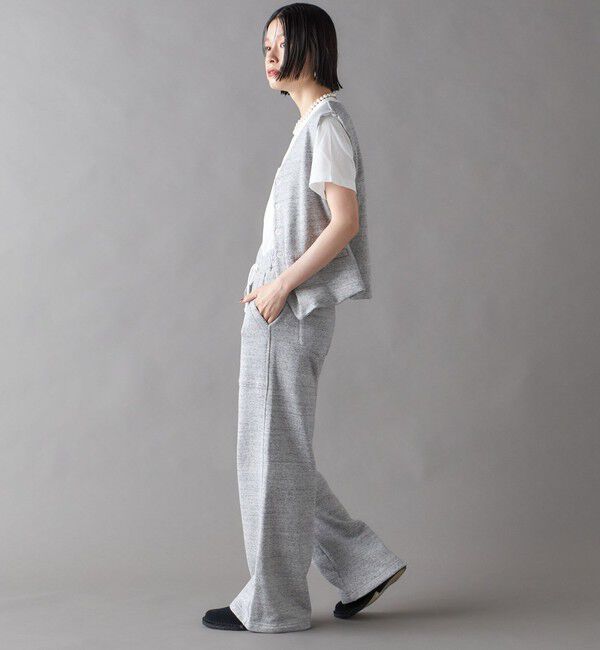 SHIPS for women「SHIPS NINE CASE:〈手洗い可能〉スウェット ベスト」|ベスト・ジレ|