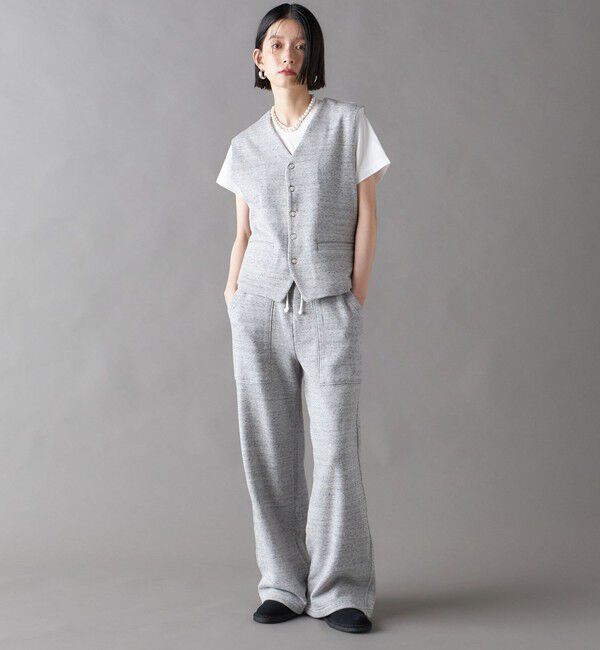 SHIPS for women「SHIPS NINE CASE:〈手洗い可能〉スウェット ベスト」|ベスト・ジレ|