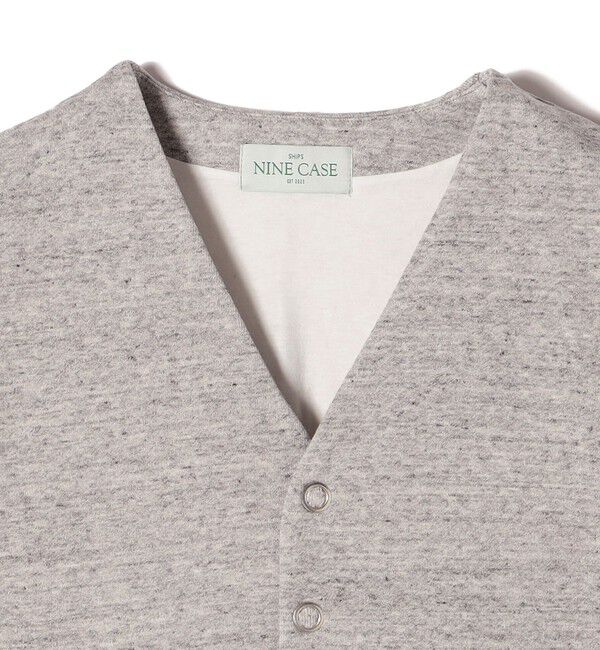 SHIPS for women「SHIPS NINE CASE:〈手洗い可能〉スウェット ベスト」|ベスト・ジレ|