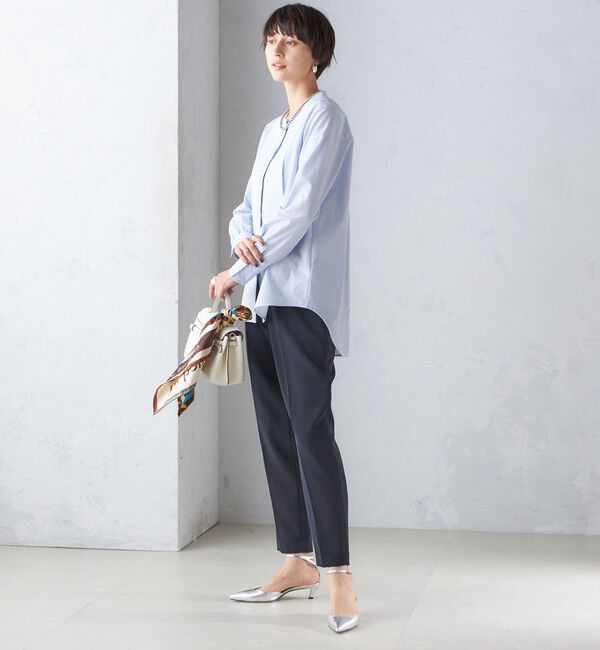SHIPS for women「〈手洗い可能〉タック テーパード パンツ（セットアップ対応）」|その他|