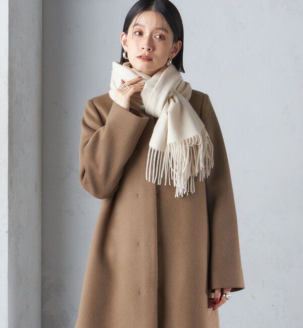 SHIPS for women「ウール カシミヤ ウォッシャブル ストール」|マフラー|
