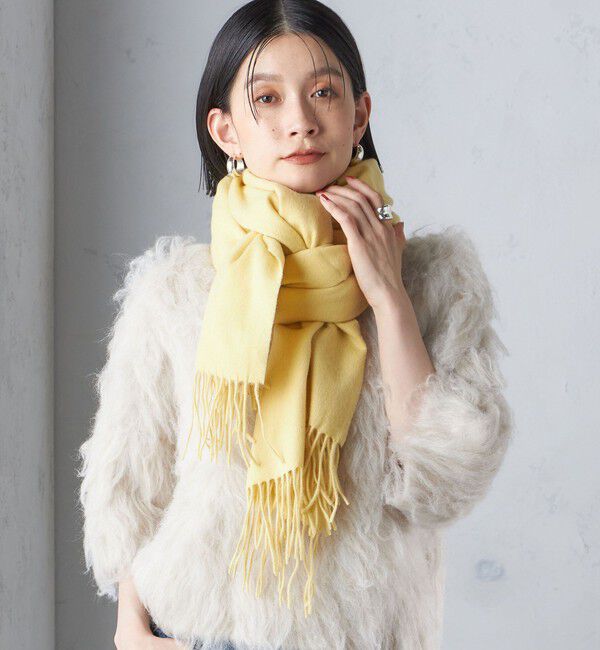 SHIPS for women「ウール カシミヤ ウォッシャブル ストール」|マフラー|