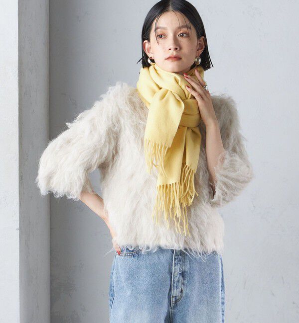 SHIPS for women「ウール カシミヤ ウォッシャブル ストール」|マフラー|