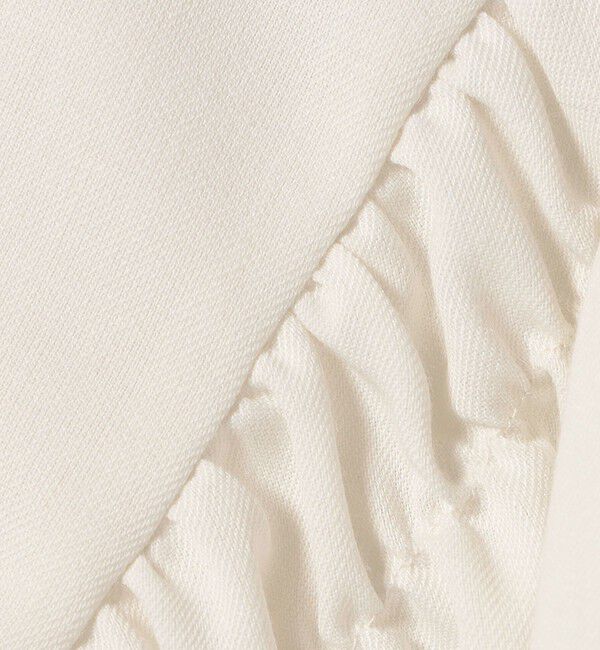 SHIPS for women「〈手洗い可能〉ウール混 スタンドカラー 袖 シャーリング ブラウス」|シャツ・ブラウス|