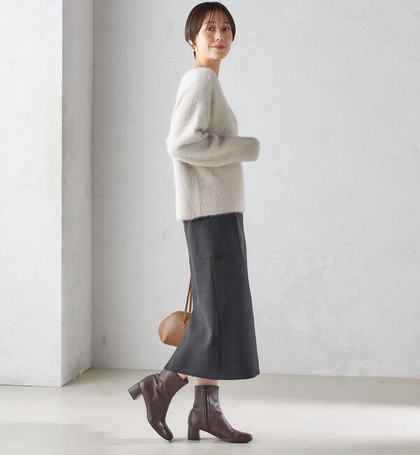 SHIPS for women「〈手洗い可能〉ウールライク ポケット タイト スカート」|スカート|