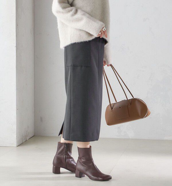 SHIPS for women「〈手洗い可能〉ウールライク ポケット タイト スカート」|スカート|