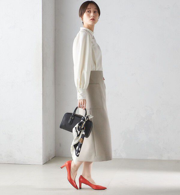 SHIPS for women「〈手洗い可能〉ウールライク ポケット タイト スカート」|スカート|