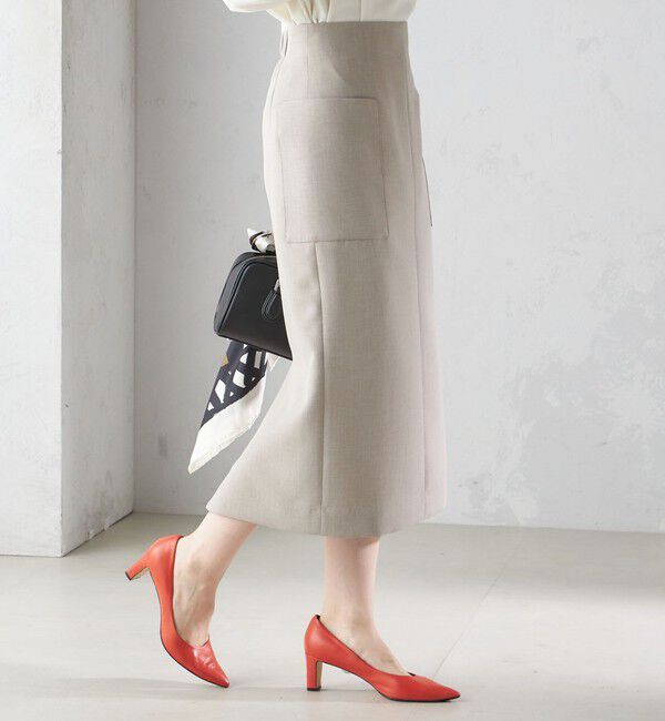 SHIPS for women「〈手洗い可能〉ウールライク ポケット タイト スカート」|スカート|