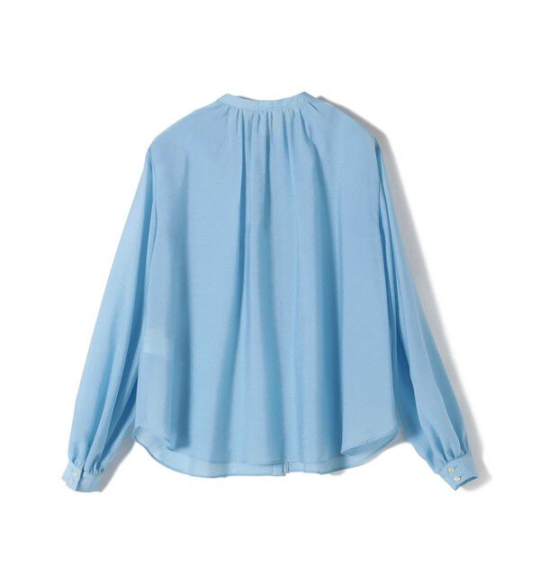 SHIPS for women「〈手洗い可能〉エアリー フロント フリル デザイン ブラウス」|シャツ・ブラウス|