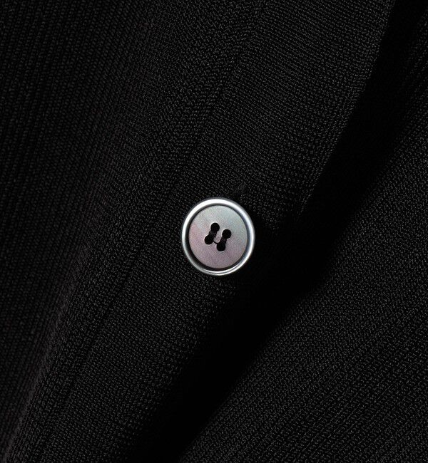 quaranciel「quaranciel:〈手洗い可能〉シアー ラメ ドルマン リブ ニット カーディガン」|カーディガン|