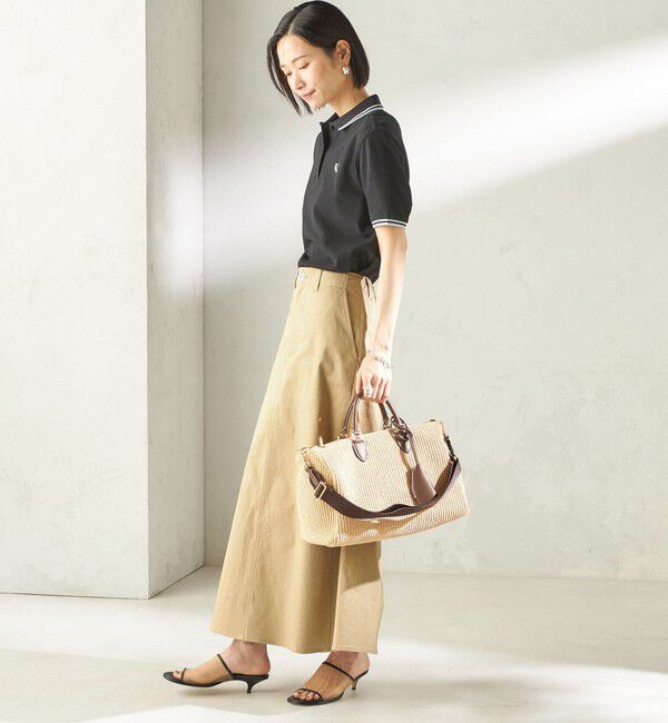 SHIPS for women「《一部追加予約》FRED PERRY:G3600 TWIN TIPPED SHIRTS」|ポロシャツ|