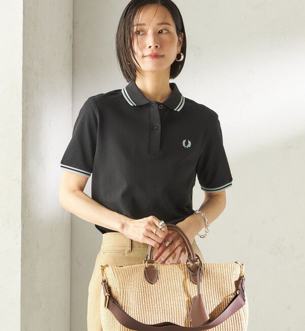 SHIPS for women「《一部追加予約》FRED PERRY:G3600 TWIN TIPPED SHIRTS」|ポロシャツ|