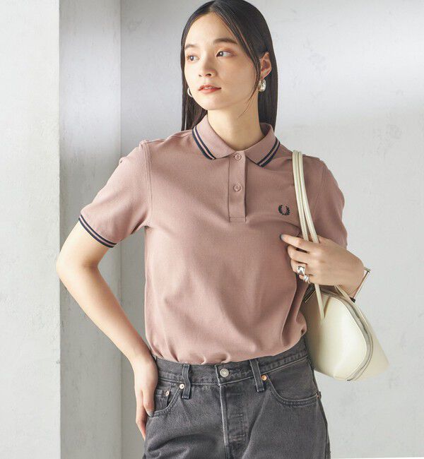 SHIPS for women「《一部追加予約》FRED PERRY:G3600 TWIN TIPPED SHIRTS」|ポロシャツ|