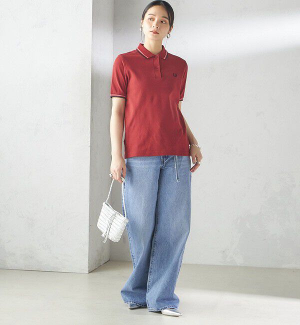 SHIPS for women「《一部追加予約》FRED PERRY:G3600 TWIN TIPPED SHIRTS」|ポロシャツ|