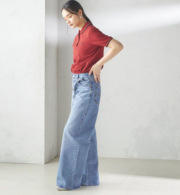 SHIPS for women「《一部追加予約》FRED PERRY:G3600 TWIN TIPPED SHIRTS」|ポロシャツ|