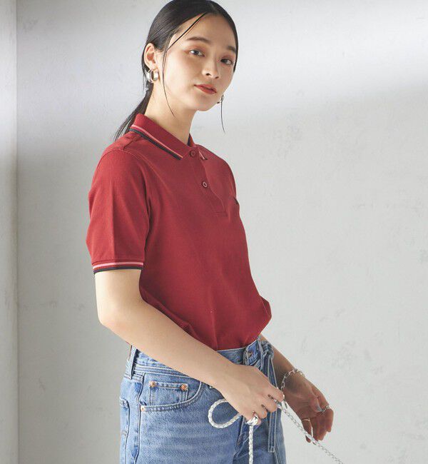 SHIPS for women「《一部追加予約》FRED PERRY:G3600 TWIN TIPPED SHIRTS」|ポロシャツ|
