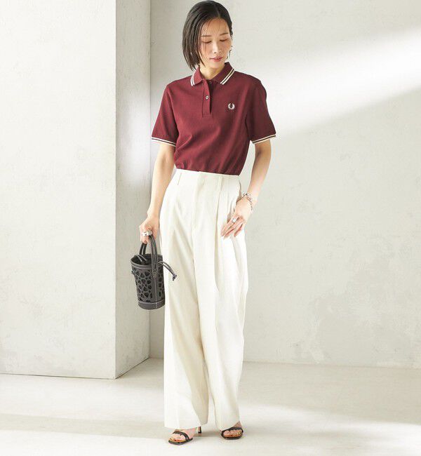 SHIPS for women「《一部追加予約》FRED PERRY:G3600 TWIN TIPPED SHIRTS」|ポロシャツ|