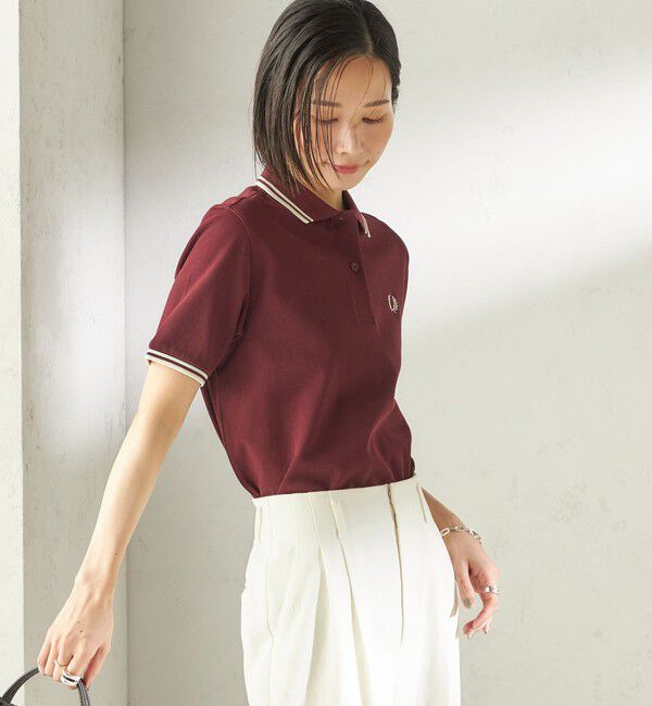 SHIPS for women「《一部追加予約》FRED PERRY:G3600 TWIN TIPPED SHIRTS」|ポロシャツ|