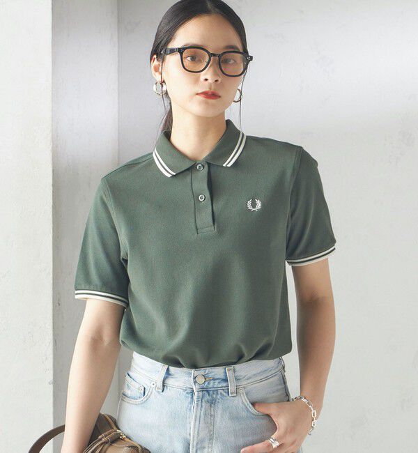 SHIPS for women「《一部追加予約》FRED PERRY:G3600 TWIN TIPPED SHIRTS」|ポロシャツ|