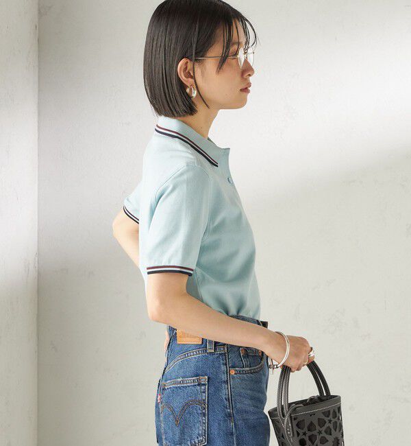 SHIPS for women「《一部追加予約》FRED PERRY:G3600 TWIN TIPPED SHIRTS」|ポロシャツ|