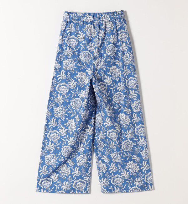 SHIPS any「SHIPS any:〈洗濯機可能〉Les Olivades ボタニカル プリント ベルト ラップ セミワイド パンツ」|その他|