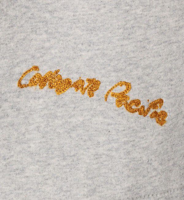 SHIPS any「【SHIPS any別注】Collegiate Pacific:〈洗濯機可能〉V ガゼット プリント & 刺繍 Tシャツ 25SS」|Tシャツ・カットソー|