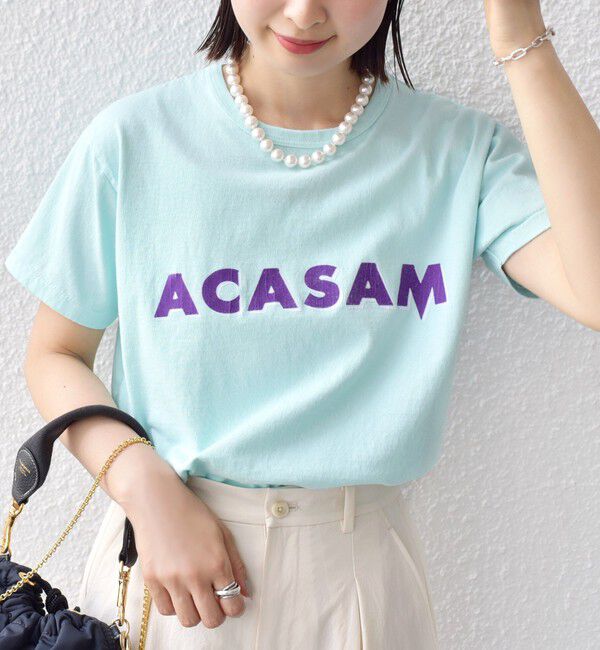 SHIPS for women「ACASAM:クルーネック TEE」|Tシャツ・カットソー|