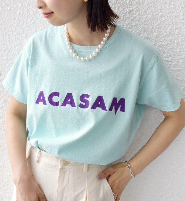 SHIPS for women「ACASAM:クルーネック TEE」|Tシャツ・カットソー|