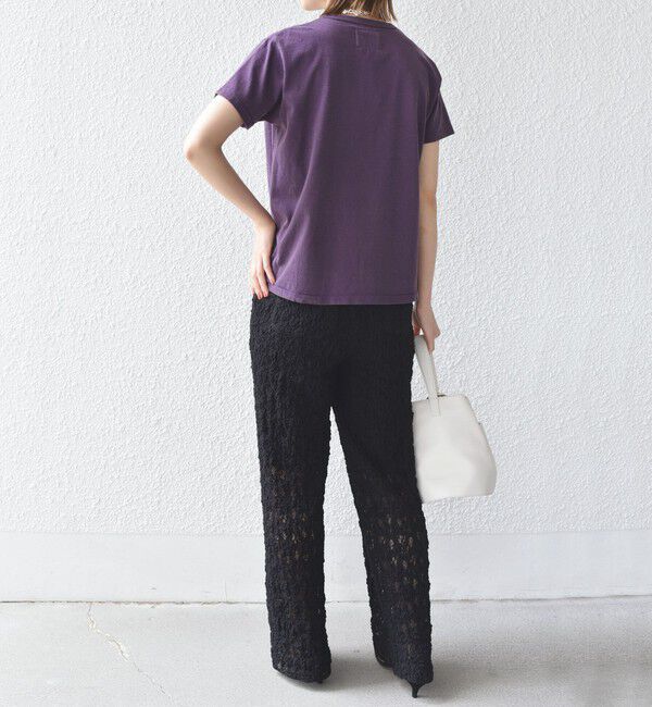 SHIPS for women「ACASAM:クルーネック TEE」|Tシャツ・カットソー|