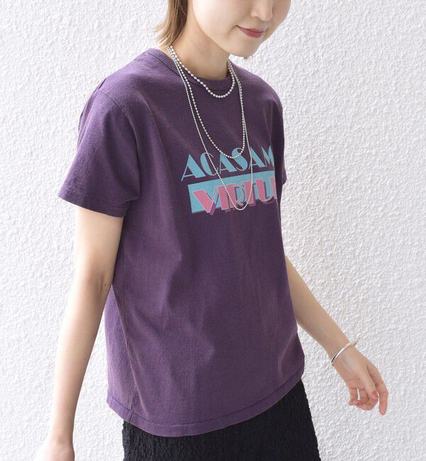 SHIPS for women「ACASAM:クルーネック TEE」|Tシャツ・カットソー|
