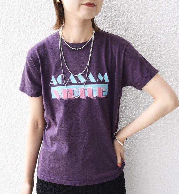 SHIPS for women「ACASAM:クルーネック TEE」|Tシャツ・カットソー|