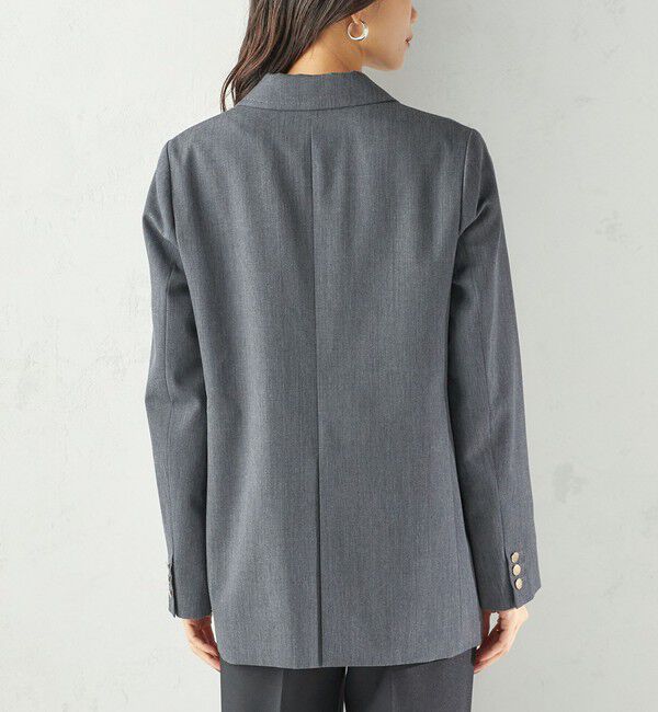 SHIPS for women「ウール ギャバジン ダブル ブレスト ジャケット」|テーラードジャケット|